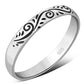 Ethnic Style Sterling Silver Band Ring