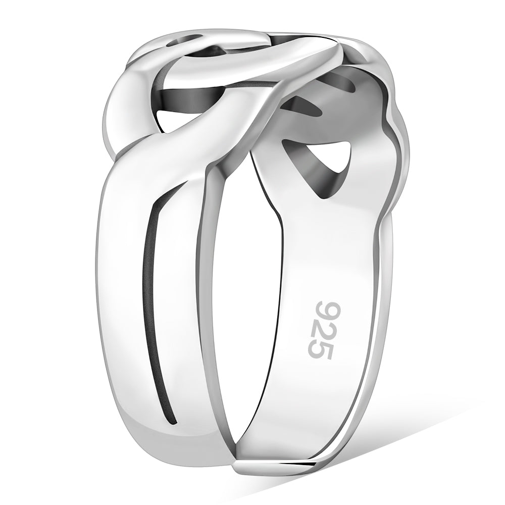 Plain Celtic Toe Ring Sterling Silver