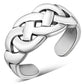 Plain Celtic Toe Ring Sterling Silver