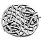 Sterling Silver Rounded Celtic Knot Brooch