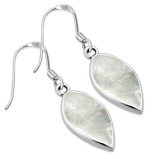 Mother of Pearl Sterling Silver Earrings