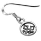Plain Celtic Knot Silver Earrings