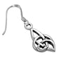 Celtic Knot Silver Earrings