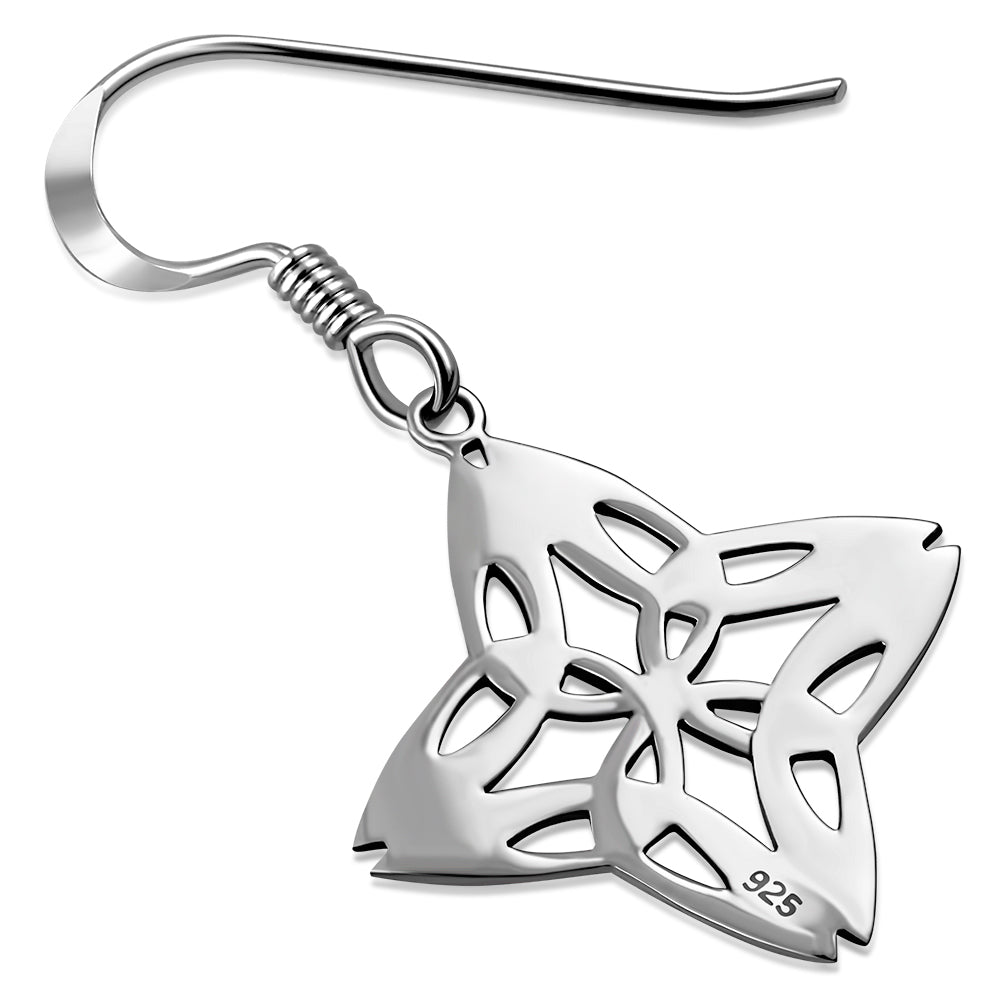 Sterling Silver Celtic Trinity Knot Earrings