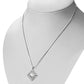 Mother of Pearl Celtic Sterling Silver Pendant