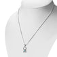 Abalone Shell Spider Sterling Silver Pendant