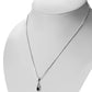 Black Onyx Sterling Silver Pendant