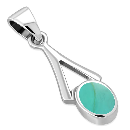 Turquoise Sterling Silver Pendant