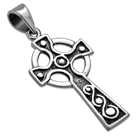 Sterling Silver Celtic Cross Pendant