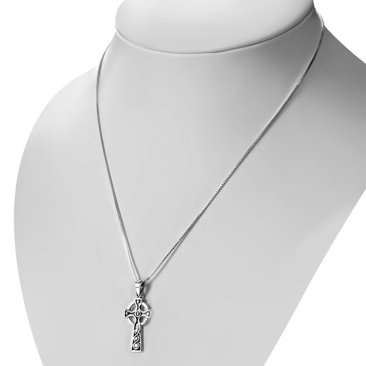 Sterling Silver Celtic Cross Pendant