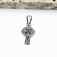 Tiny Celtic Cross Pendant Sterling Silver