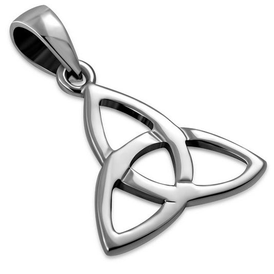 Celtic Trinity Silver Pendant