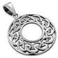 Medium Celtic Knot Silver Pendant