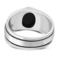 Black Onyx Solid Sterling Silver Ring