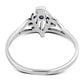 Amethyst Stone Celtic Knot Thistle Silver Ring