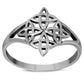 Celtic Knot Plain Solid Sterling Silver Ring
