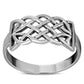 Plain Celtic Knot Silver Ring