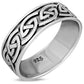 Celtic Knot Sterling Silver Band Ring