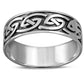 Celtic Knot Sterling Silver Band Ring