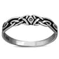 Plain Celtic Knot Silver Ring