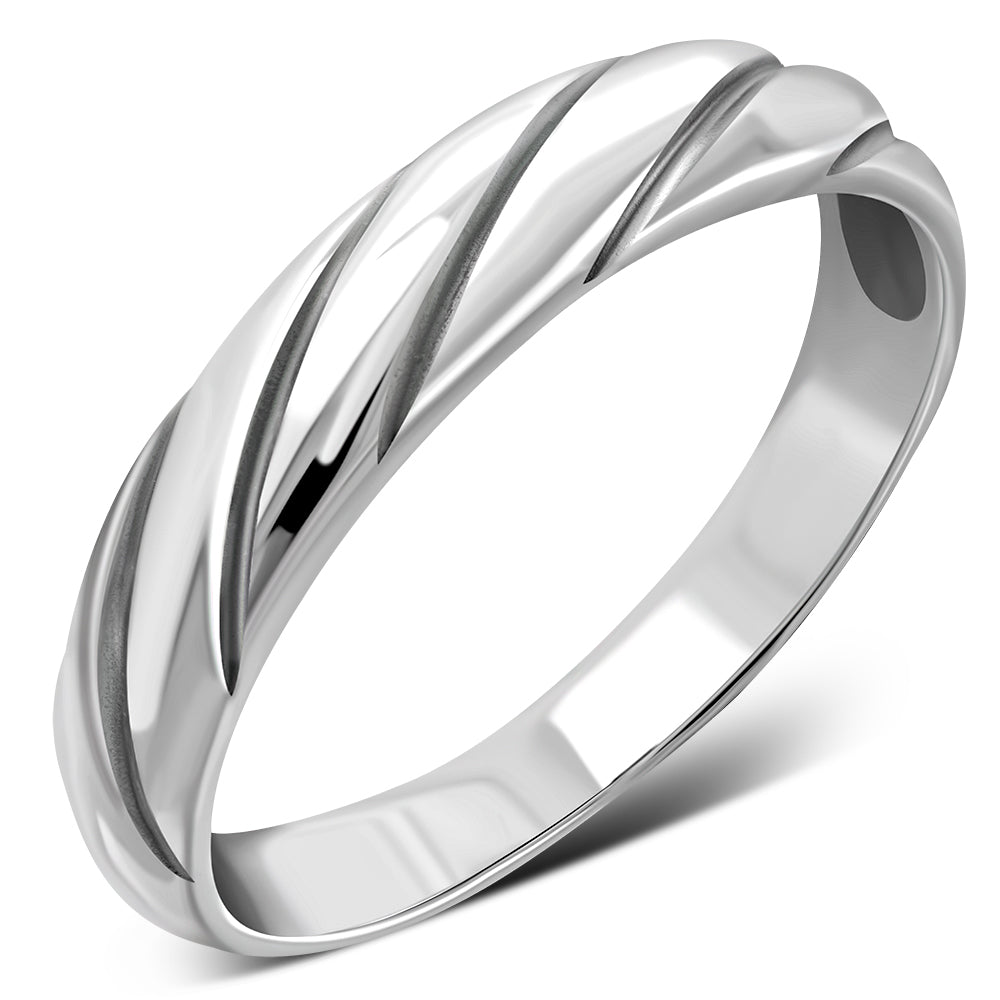 Plain Simple Sterling Silver Ring