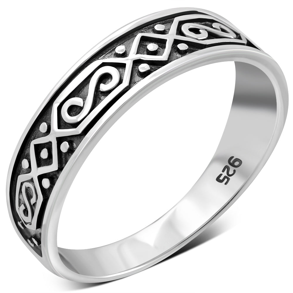 Sterling Silver Band Ring