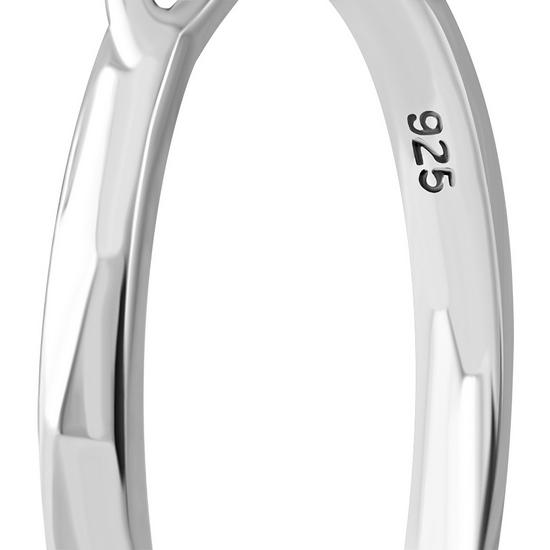 Trinity Knot Plain Sterling Silver Ring