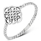Twisted Shank Silver Celtic Ring
