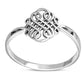 Sterling Silver Plain Celtic Knot Ring