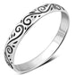 Ethnic Style Sterling Silver Band Ring