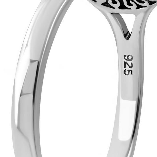 Tree of Life Plain Silver Ring